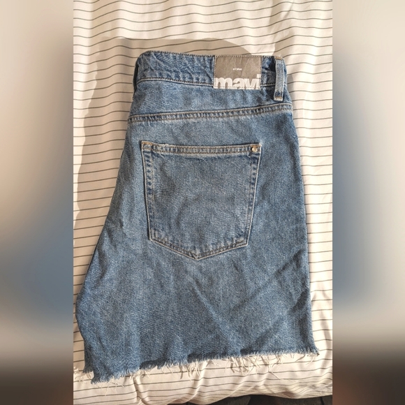 MAVI | Millie Relaxed Denim Shorts - Picture 1 of 8
